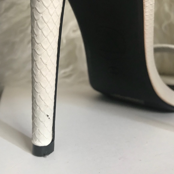 White Missguided heels — come with box! - Picture 3 of 7